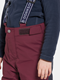 Didriksons Idre Kids Pants 6 Rusty Wine