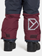 Didriksons Idre Kids Pants 6 Rusty Wine