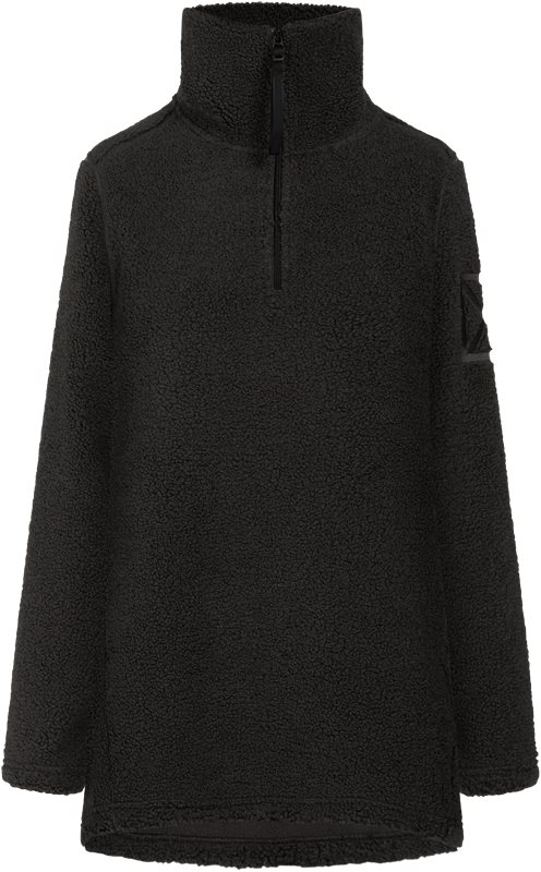 Didriksons Marina Wns Half Zip Black