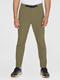 KnowledgeCotton Apparel Tim Tapered Elastic Waist String Pants Burned Olive