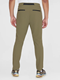 KnowledgeCotton Apparel Tim Tapered Elastic Waist String Pants Burned Olive