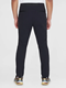 KnowledgeCotton Apparel Tim Tapered Elastic Waist String Pants Black Jet