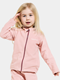 Didriksons Monte Kids Fullzip Dusty Pink