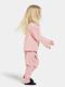 Didriksons Monte Kids Fullzip Dusty Pink