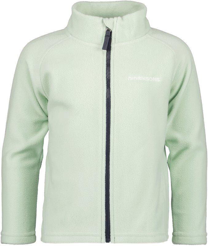 Didriksons Monte Kids Fullzip Pale Mint