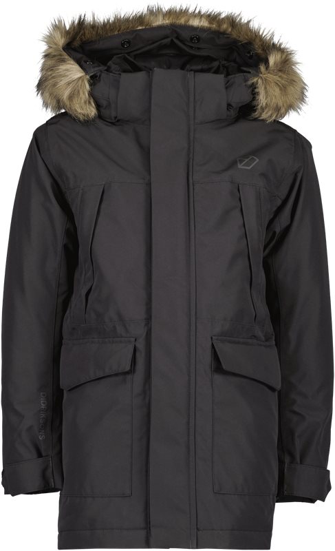 Didriksons Oxid Kids Parka Black