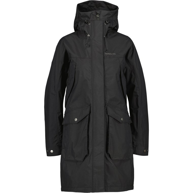 Didriksons Thelma Wns Parka 10 Black