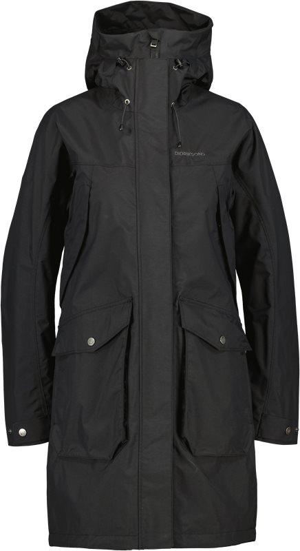 Didriksons Thelma Wns Parka 10 Black