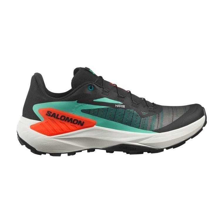 Salomon Genesis Black/Electric Green/Cherry Tomato