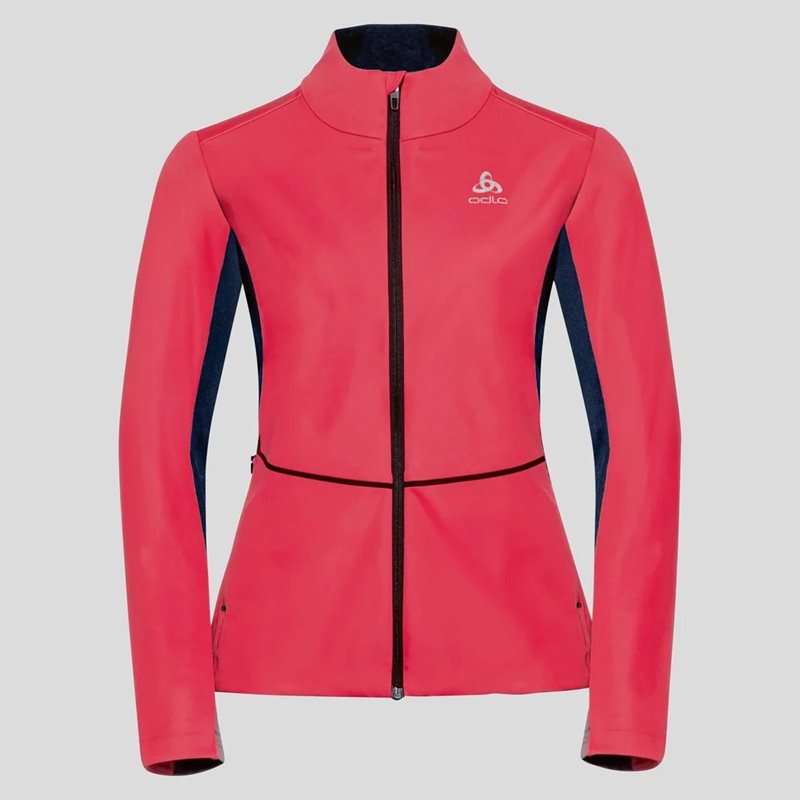 Odlo Markenes Jacket Women Siesta/Black