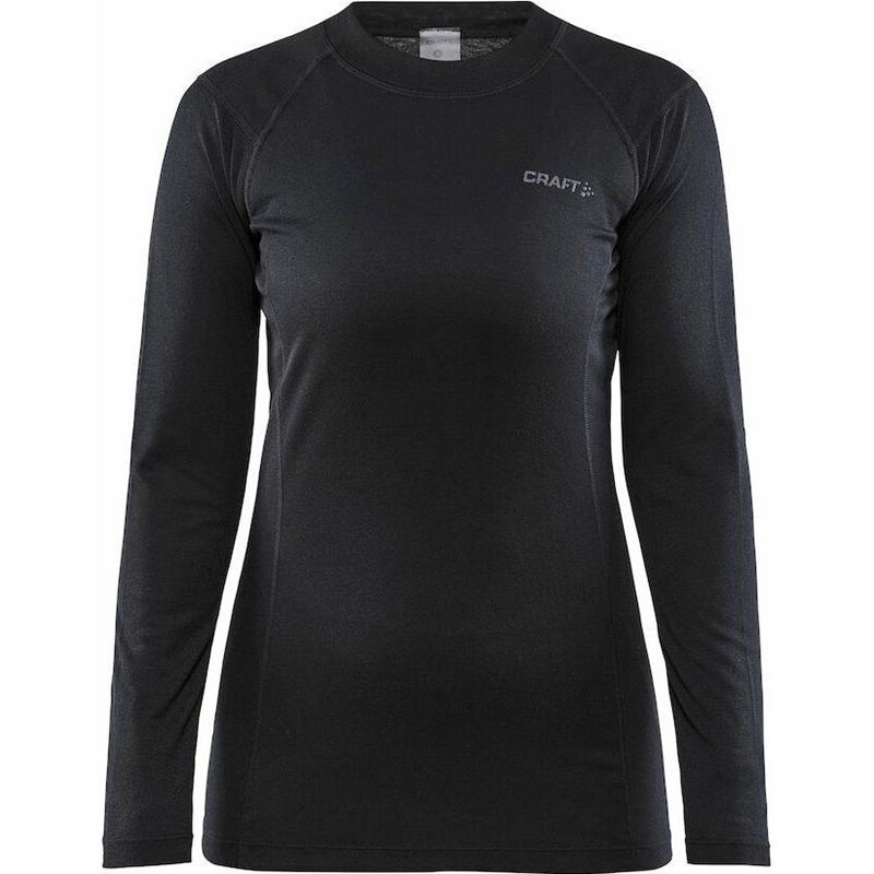 Produktfoto för Craft Core Warm Baselayer Set Women Svart polyester Small Dam