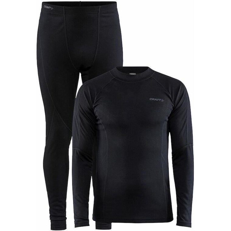 Craft Core Warm Baselayer Set M Black