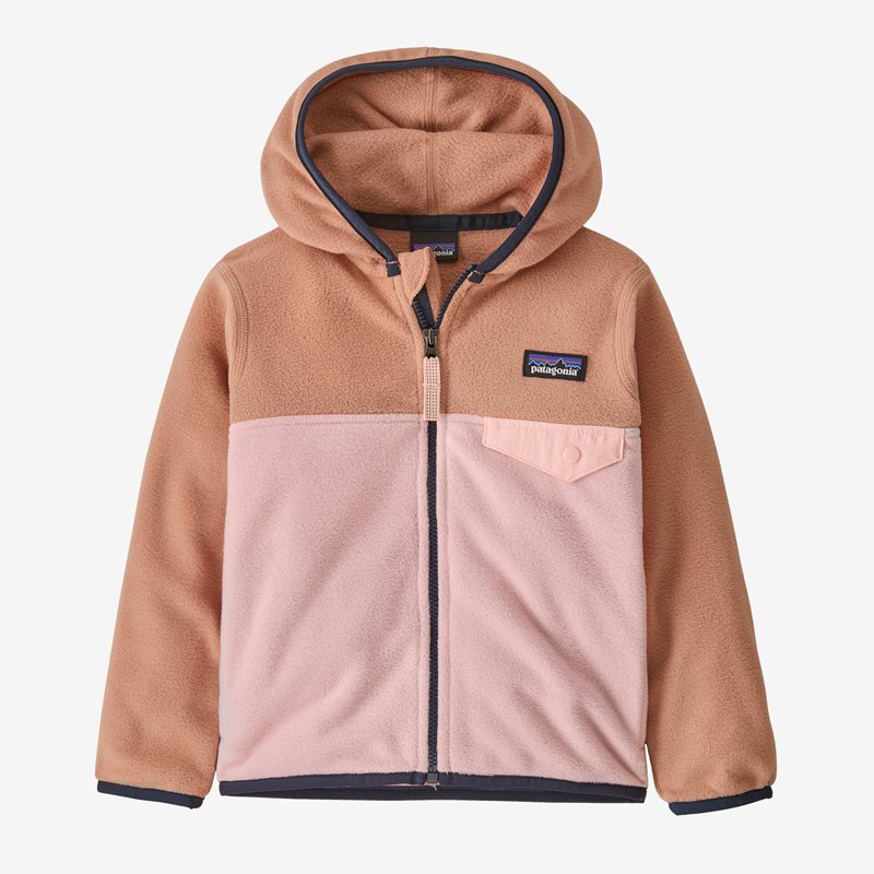 Patagonia Baby Micro D Snap-TJkt Mallow Pink