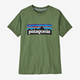 Patagonia K's P-6 Logo T-Shirt Terrain Green