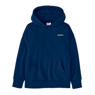 Patagonia K's Hoody Sweatshirt P-6 Logo: New Navy