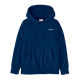 Patagonia K's Hoody Sweatshirt P-6 Logo: New Navy