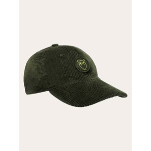 KnowledgeCotton Apparel 8 Wales Corduroy Cap Forrest Night