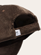 KnowledgeCotton Apparel 8 Wales Corduroy Cap Demitasse