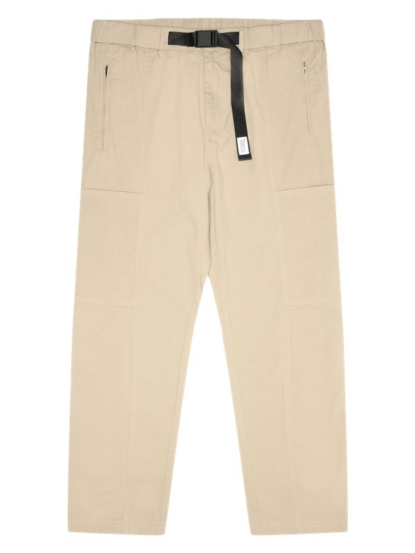 KnowledgeCotton Apparel Birch Hybrid Ribstop Belt Cargo Pants Light Feather Gray