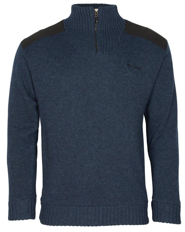 Pinewood Hurricane Sweater D.Navy Mel