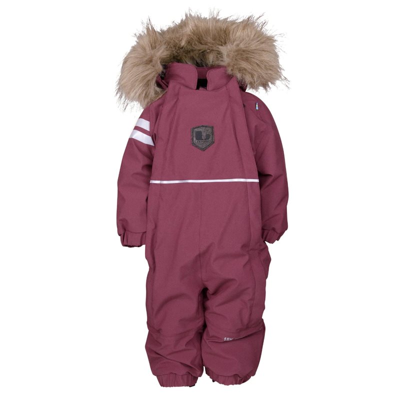 Lindberg Colden Winter Baby Overall Dry Rose