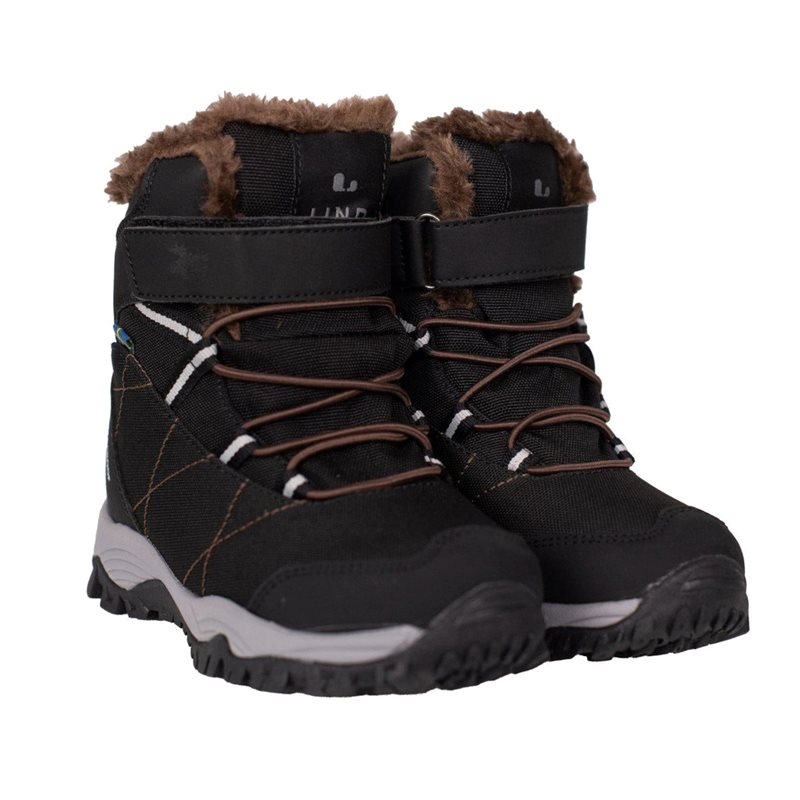 Lindberg Arctic Snow Boot Mid Black/Brown