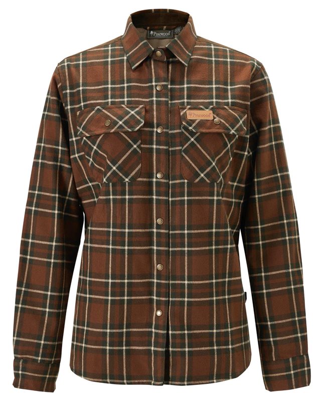 Pinewood Douglas Shirt W Nougat/Beige