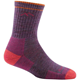 Darn Tough Hiker Micro Crew Midweight Cushion Socks Women Plum Heather