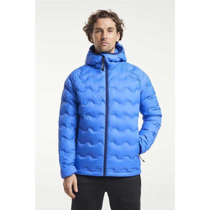 Tenson Shibui  Hood Down Puffer Men Vibrant Blue