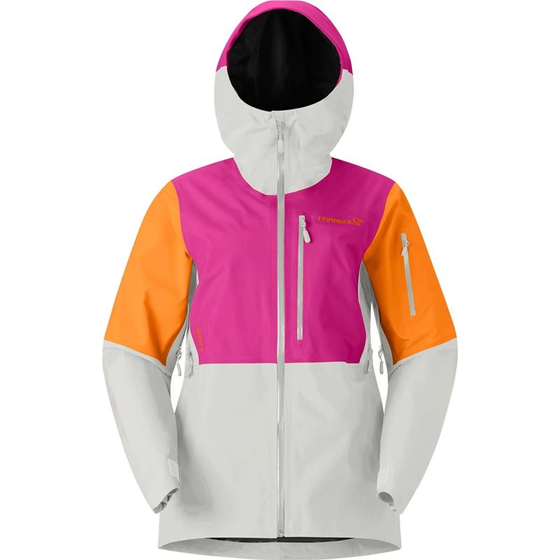 Norrøna Lofoten Gore-Tex Jacket W’S Festival Fuchsia/Oatmeal