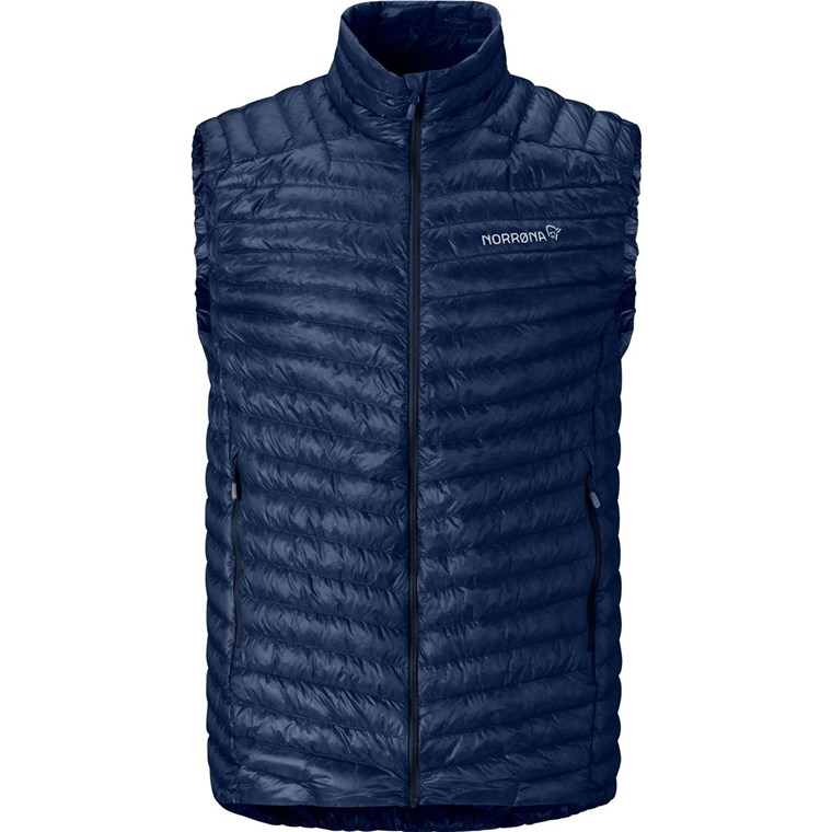 Norrøna Trollveggen Down800 Super Light Vest M'S Indigo Night