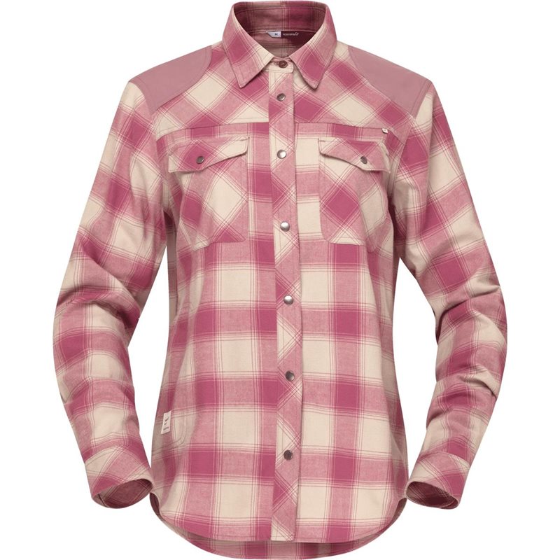 Norrøna Femund Flannel Shirt W’S Grape Shake