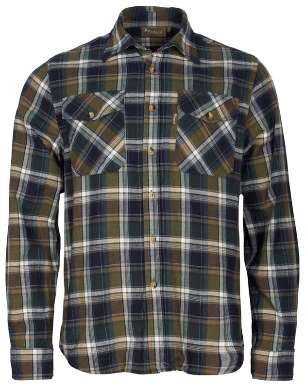 Pinewood Härjedalen Shirt Green/Navy