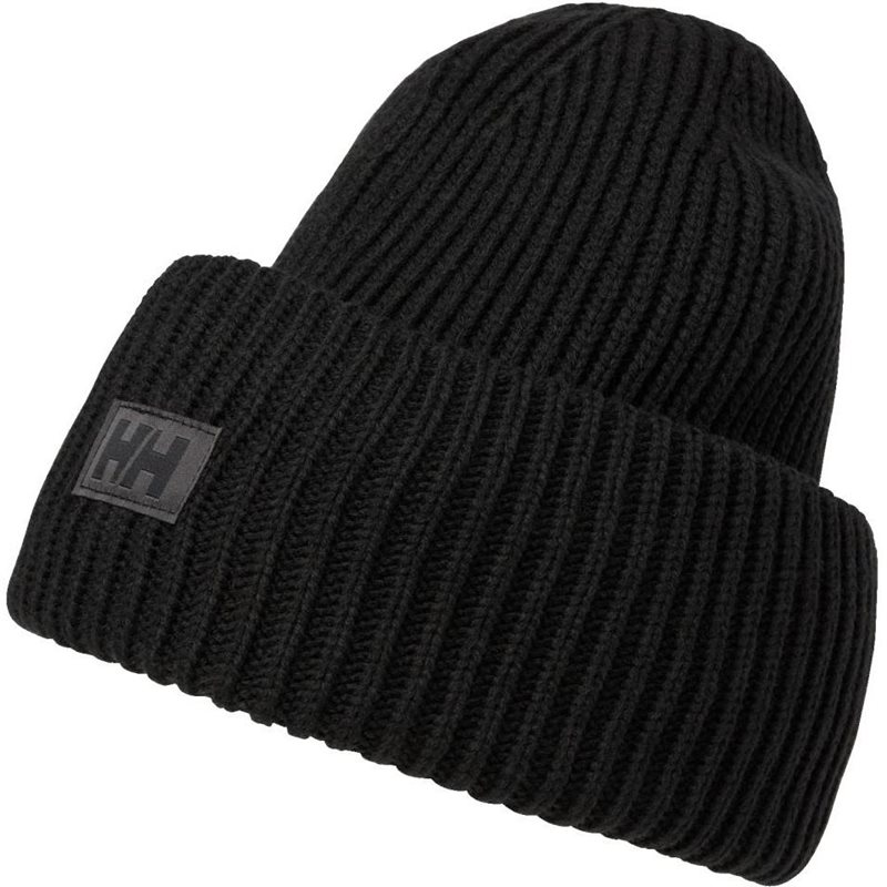 Helly Hansen Rib Beanie Black Black