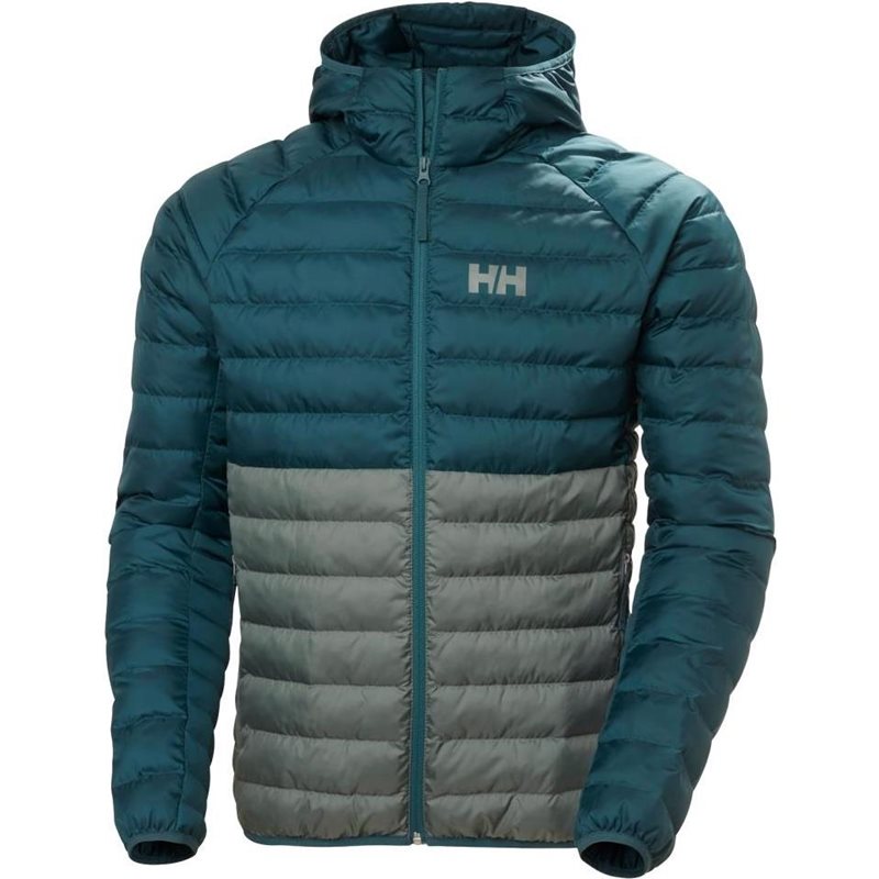 Helly Hansen Banff Hooded Insulator Dark Creek / Grey Cactus