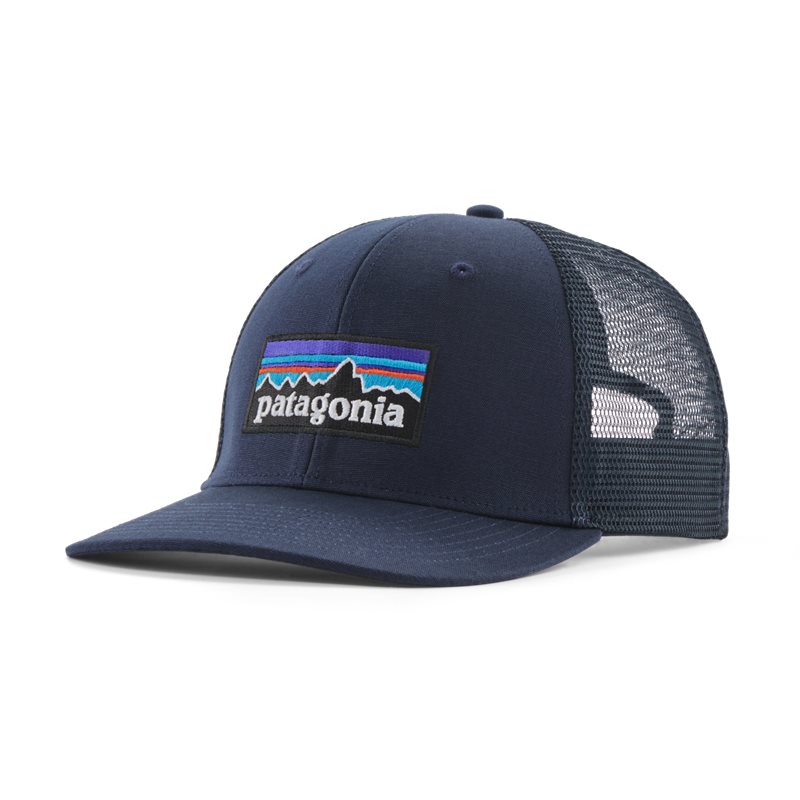 Patagonia P-6 Logo Trucker Hat New Navy