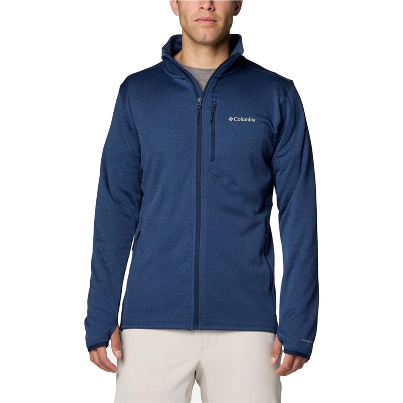 Columbia Park View Fleece Full Zip Collegiate Navy Heather