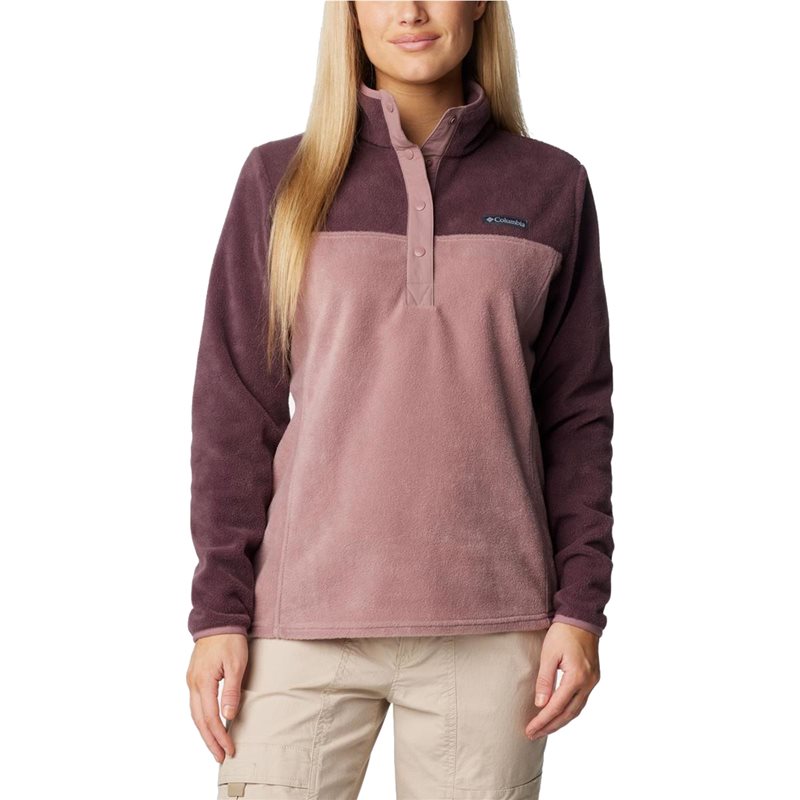 Columbia Benton Springs 1/2 Snap Pull Over II Moonvista Fig