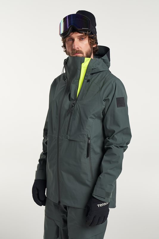 Tenson Shibui Shell Jacket Men Coal Green Shell