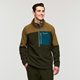 Cotopaxi Abrazo Fleece Half-Zip Jacket Live Oak And Woods