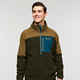 Cotopaxi Abrazo Fleece Half-Zip Jacket Live Oak And Woods