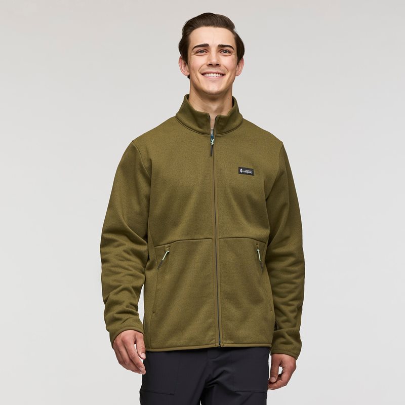 Cotopaxi Envo Fleece Full-Zip Jacket Heather Live Oak