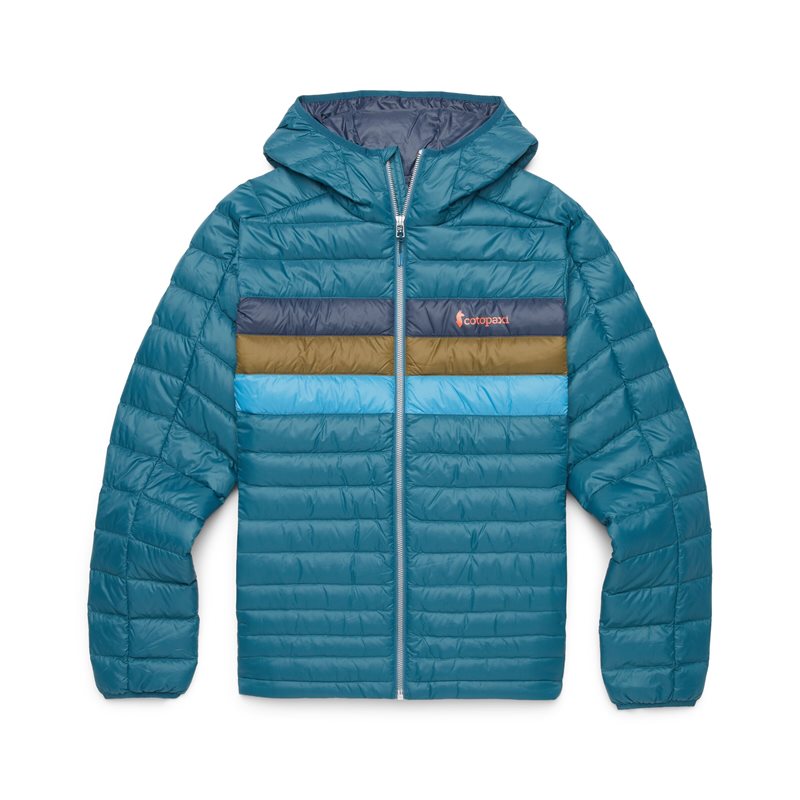 Cotopaxi Fuego Down Hooded Jacket Abyss Stripes