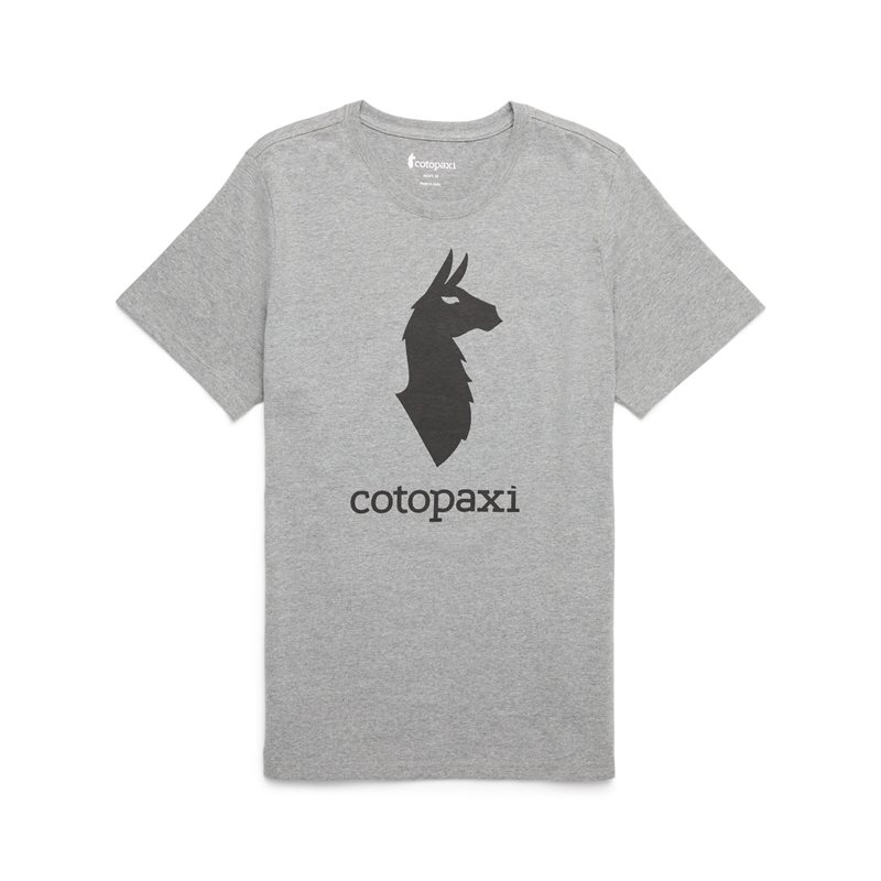 Cotopaxi Llama T-Shirt Heather Grey