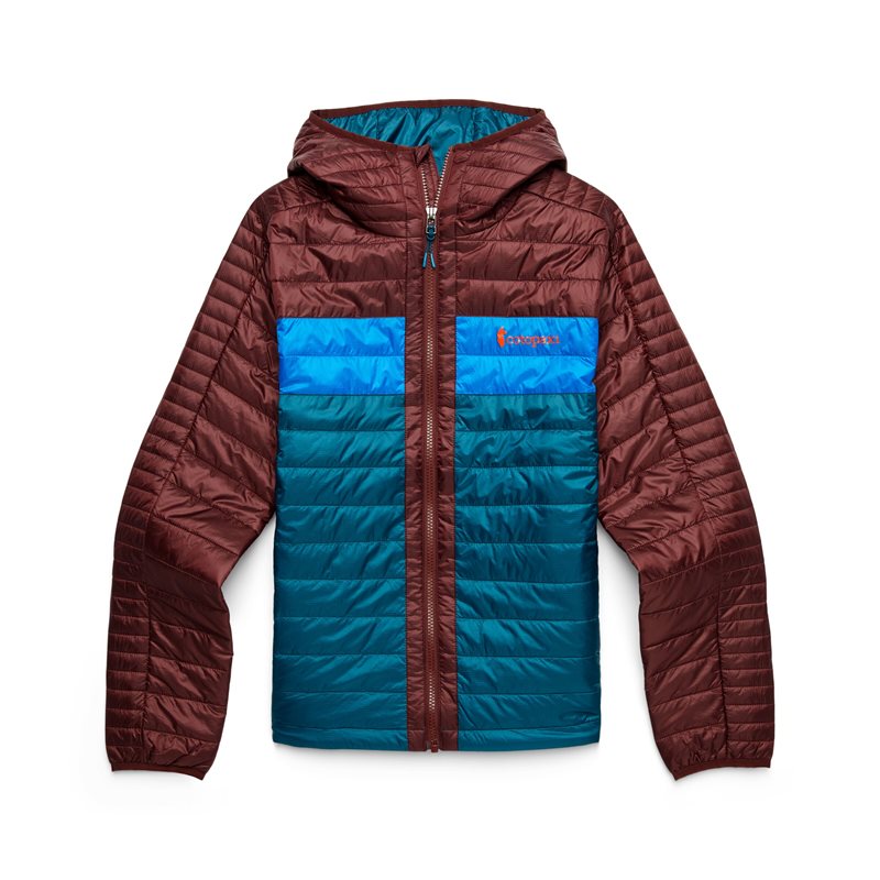 Cotopaxi Capa Insulated Hooded Jacket Chestnut And Abyss