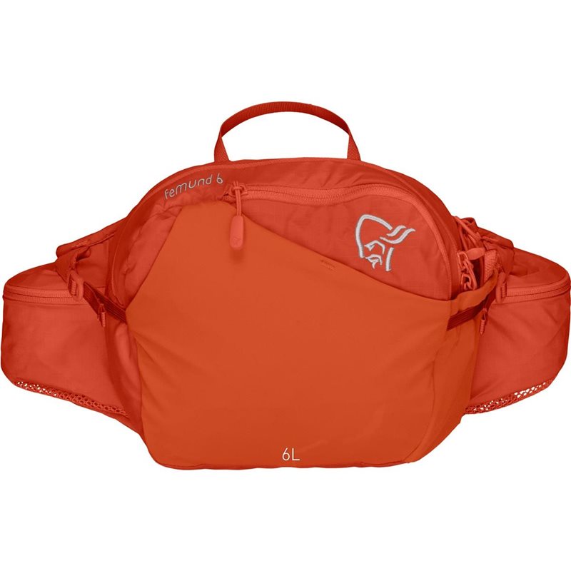 Norrøna Femund Econyl70 6L Hip Pack Pureed Pumpkin