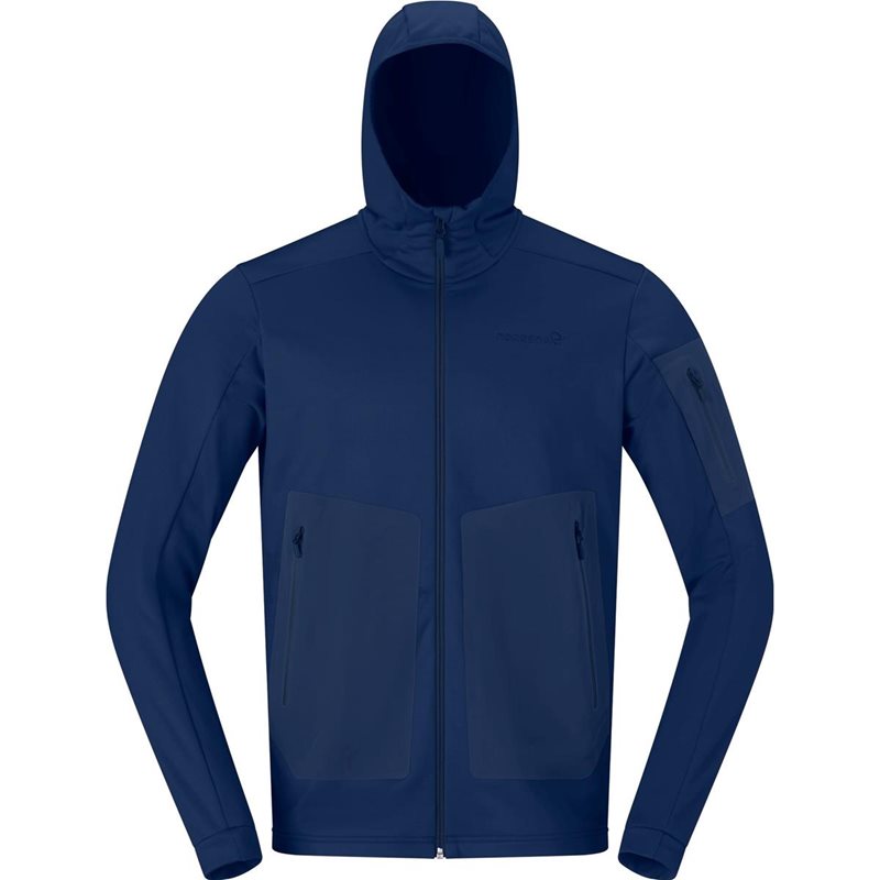 Norrøna Falketind Warm2 Stretch Hood M’S Indigo Night