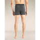 Icebreaker M Anatomica Boxers Jet Hthr
