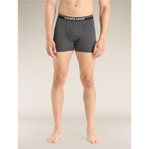 Icebreaker M Anatomica Boxers Jet Hthr