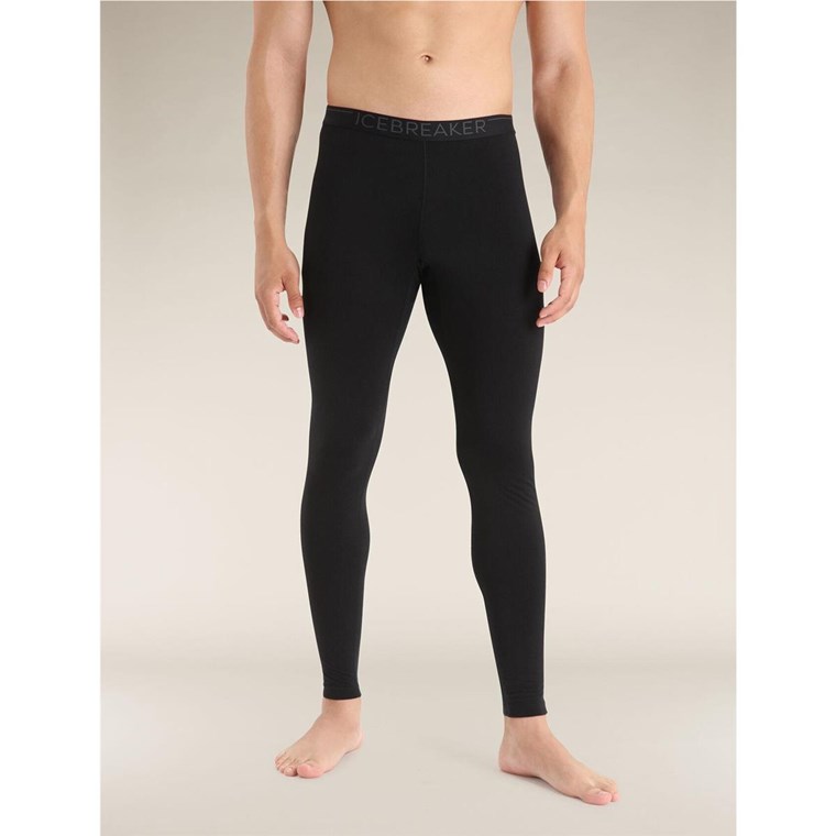 Icebreaker 200 Oasi Leggings Uomo In Lana Merino - Termici, Traspiranti E Anti Odore Per Trekking E Sci